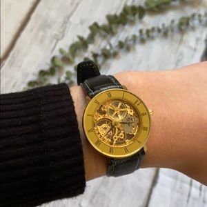 [Croton] Vintage Mondia Gold Tone Watch